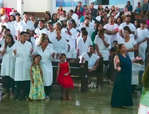 Último batismo e Santa Ceia de 2025 na Catedral da Bênção